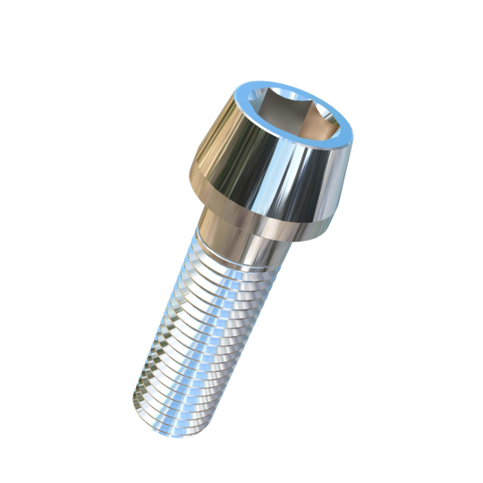 Titanium 3/4-10 X 2-1/2 UNC Allied Titanium Taper Head Socket Drive Cap Screw